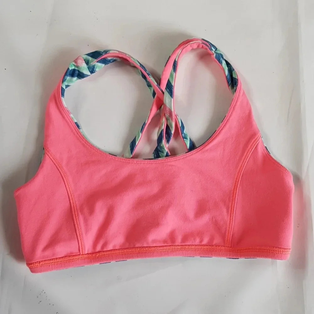 Ivivva by Lululemon Sz 4 small Sport Bra - Picture 4 of 5